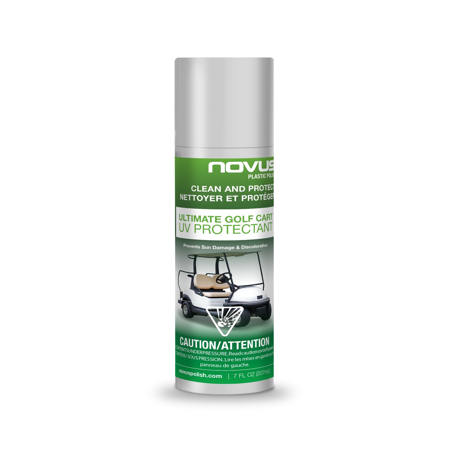 Novus Plastic Polish Clean and Protect - Golf (FR/EN)