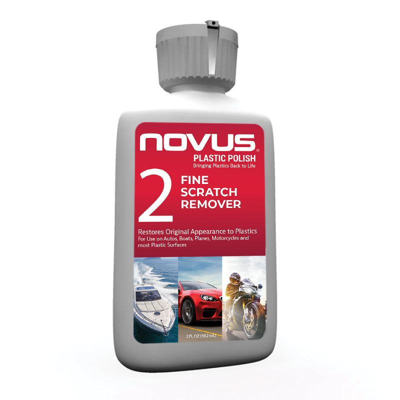 Novus Plastic Polish #2 Fine Scratch Remover 8oz
