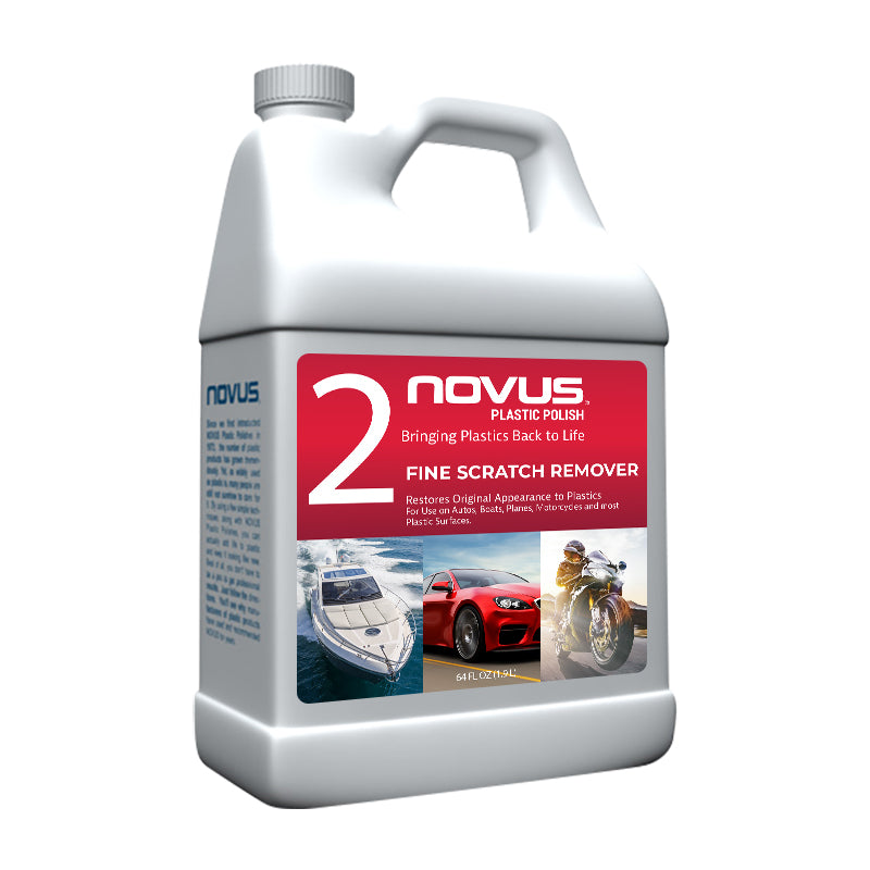 Novus #2 Polish Fine Scratch Remover Cleaner, 64oz. Jug