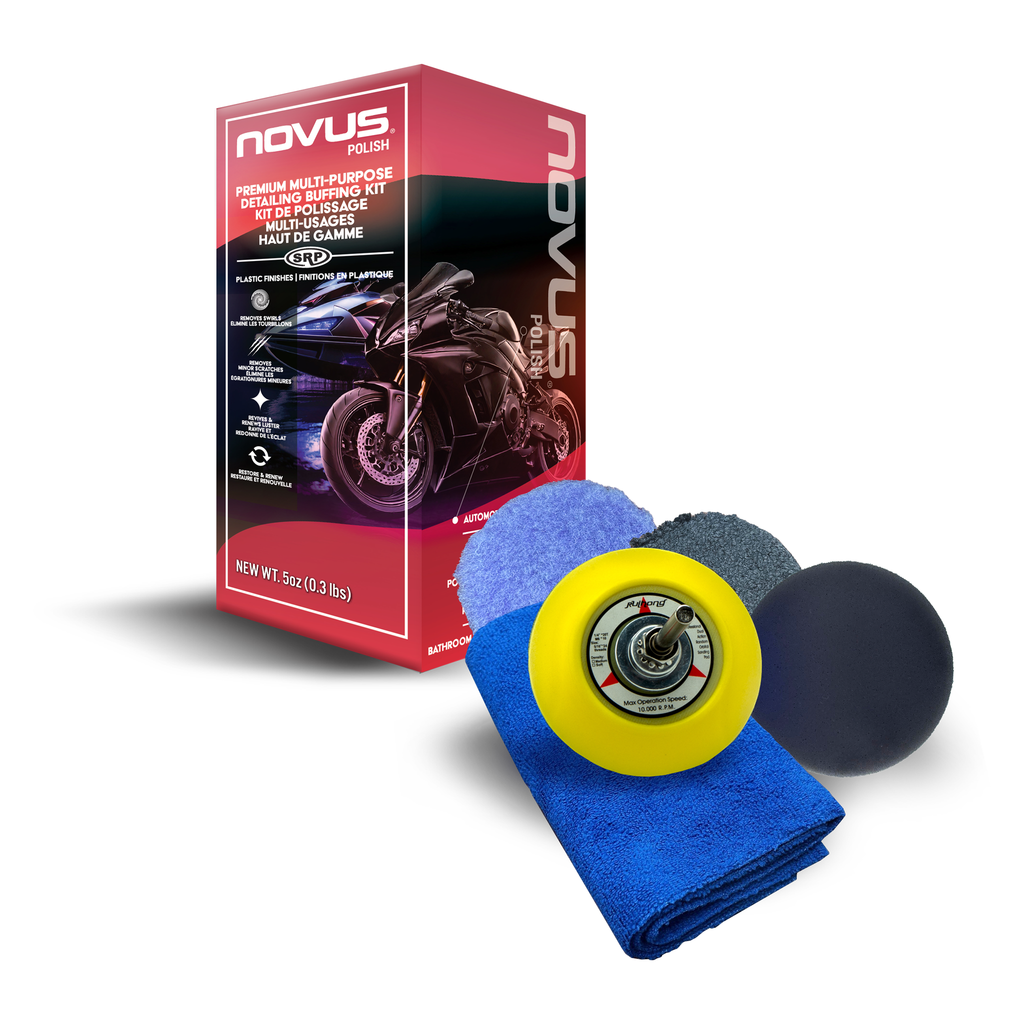 Novus Polish Premium Multi-Purpose Detailing Buffing Kit (FR/EN)