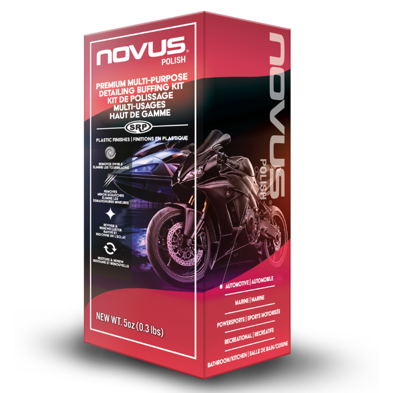 Novus Polish Premium Multi-Purpose Detailing Buffing Kit (FR/EN)