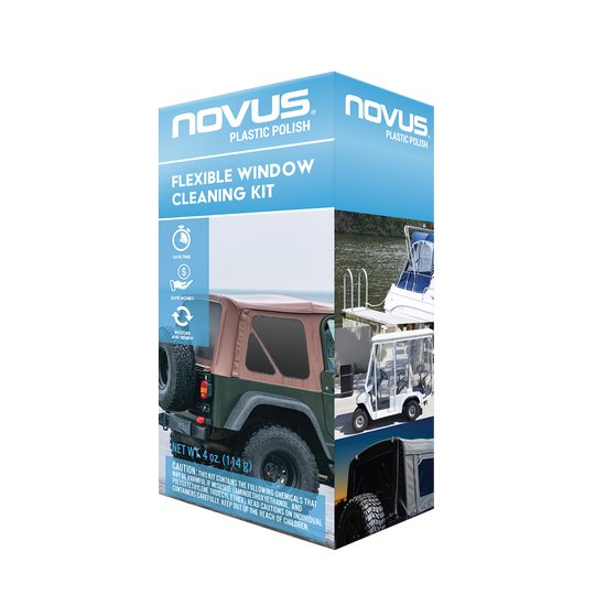 Flexible Window Cleaning Kit - Complete Kit – NOVUS Plastic Polish