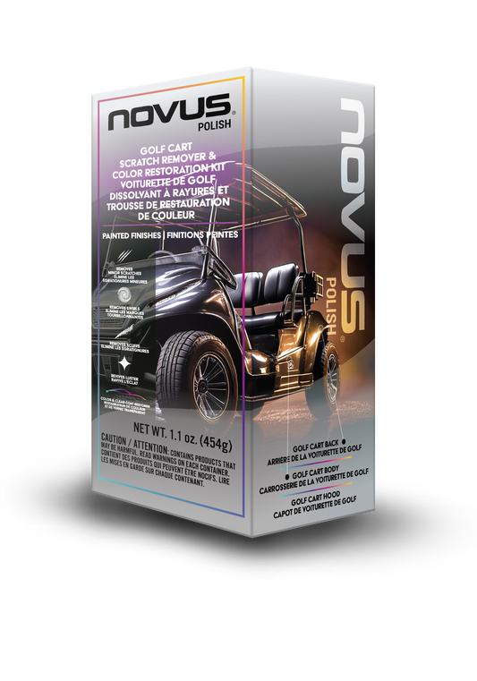 Novus Polish Scratch Remover & Color Restoration Kit - Painted Surfaces (FR/EN)