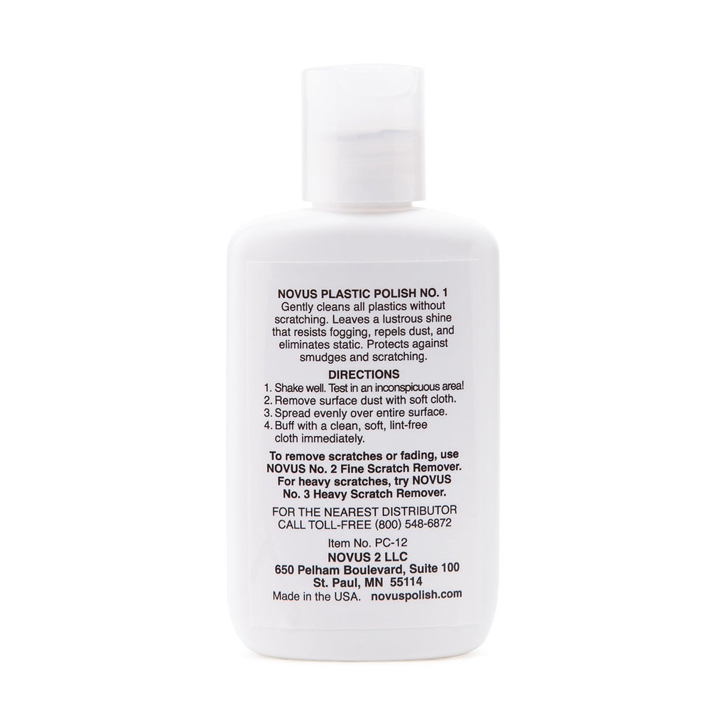 NOVUS Plastic Polish #1: Clean & Shine