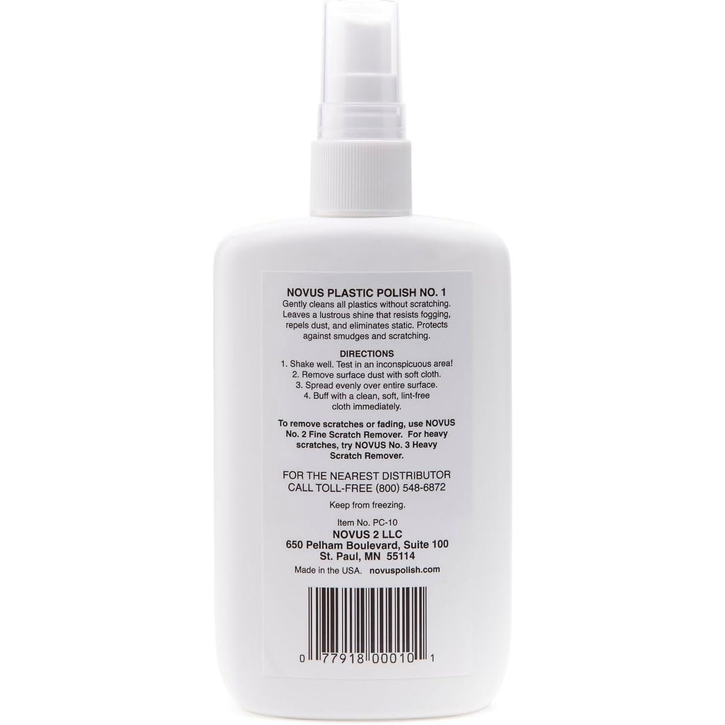 NOVUS Plastic Polish #1: Clean & Shine