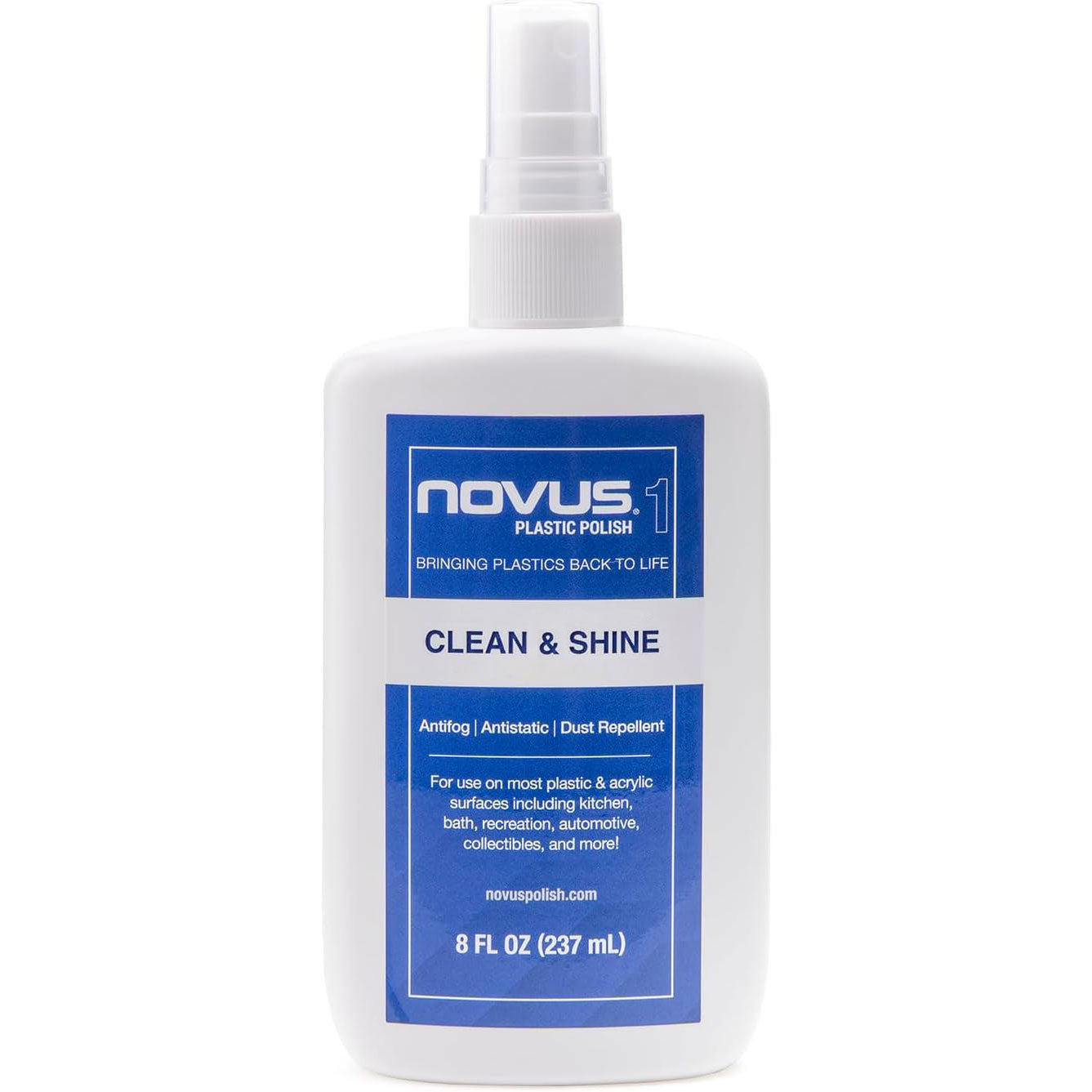 NOVUS Plastic Polish #1: Clean & Shine