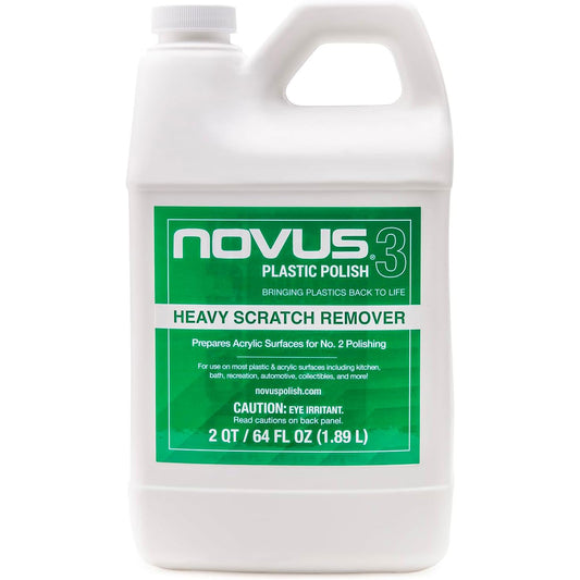 64-oz NOVUS Plastic Polish #3: Heavy Scratch Remover