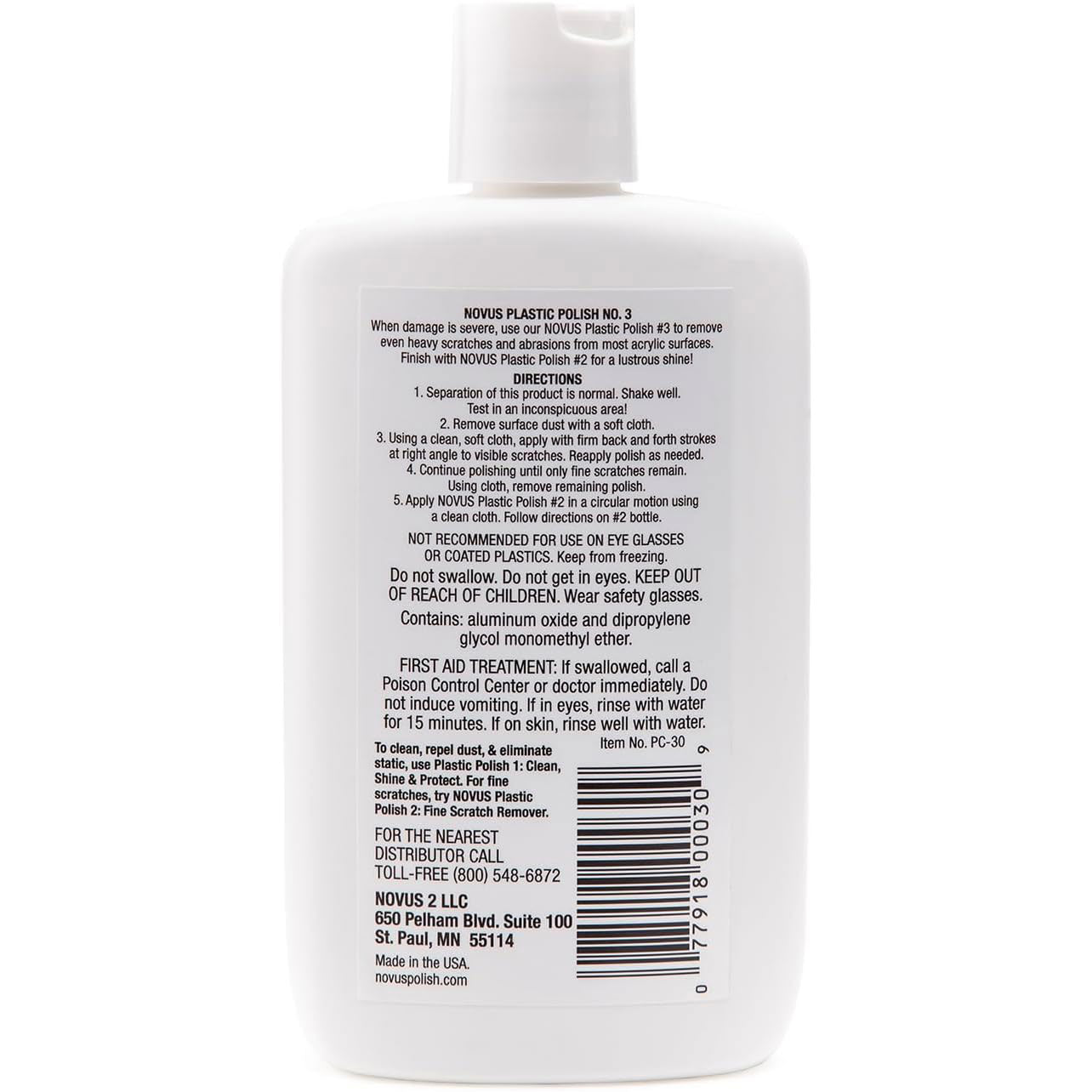 8-oz NOVUS 3: Heavy Scratch Remover