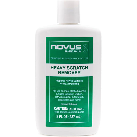 8-oz NOVUS Plastic Polish #3: Heavy Scratch Remover