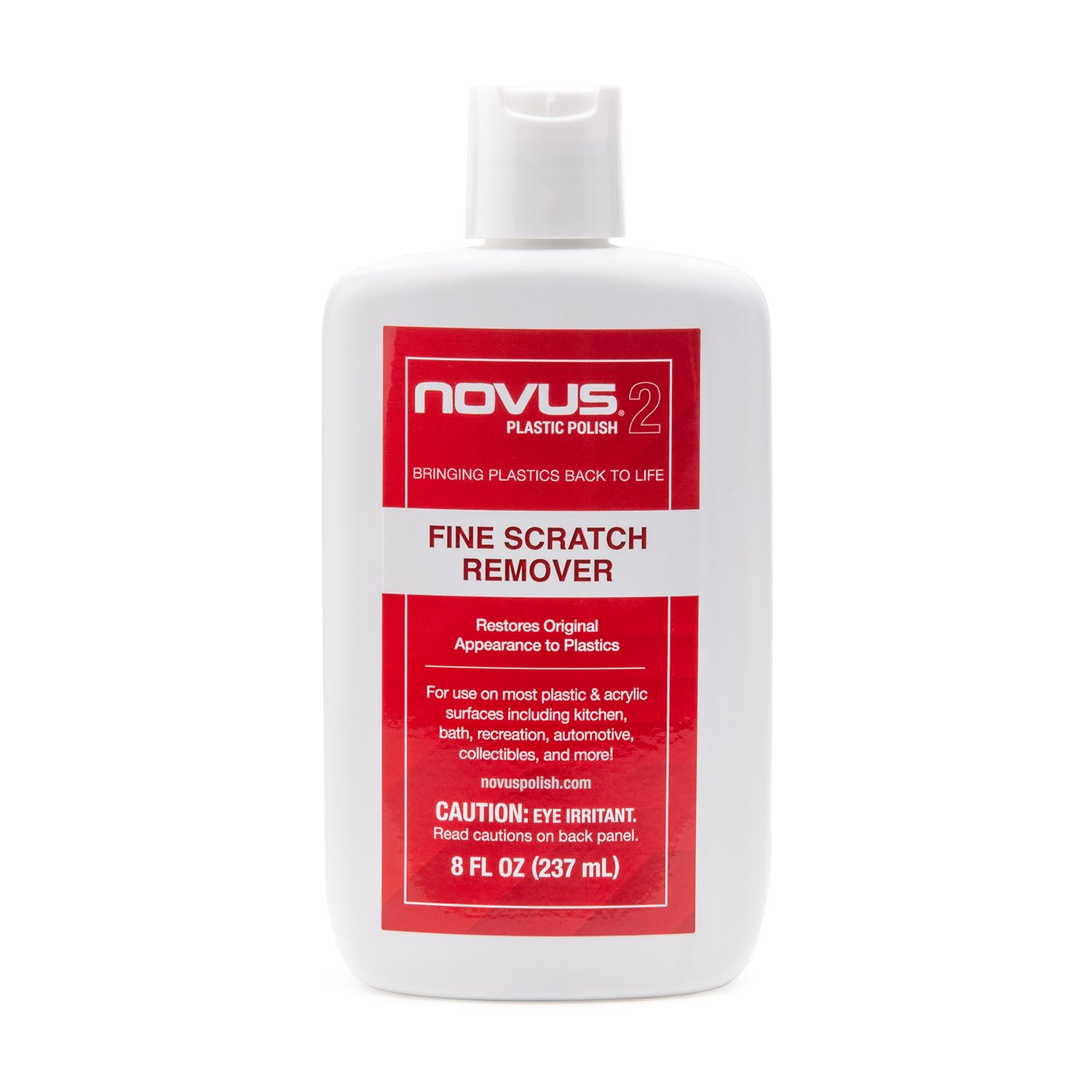 NOVUS Plastic Polish #2: Fine Scratch Remover