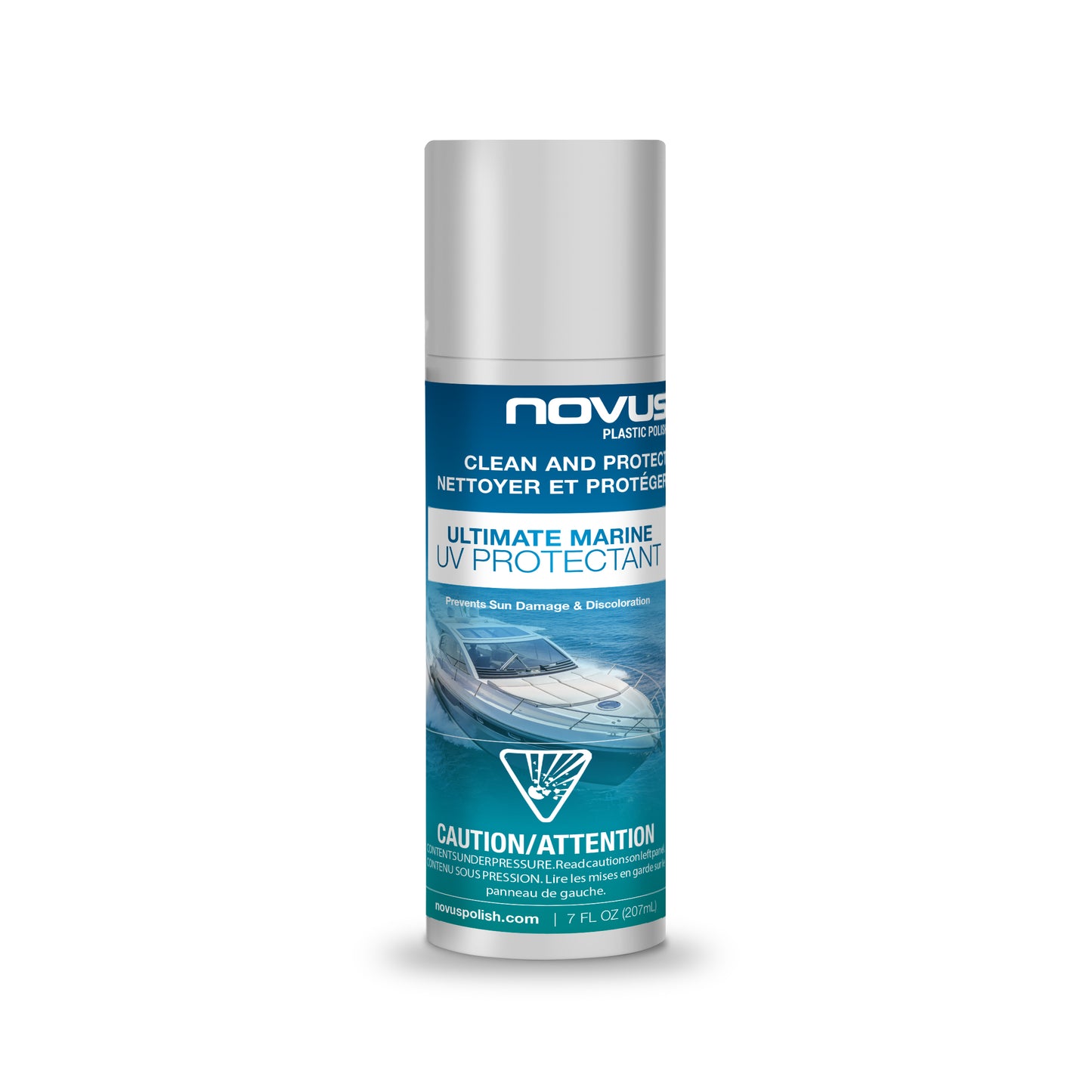 Novus Plastic Polish Clean and Protect - Marine (FR/EN)