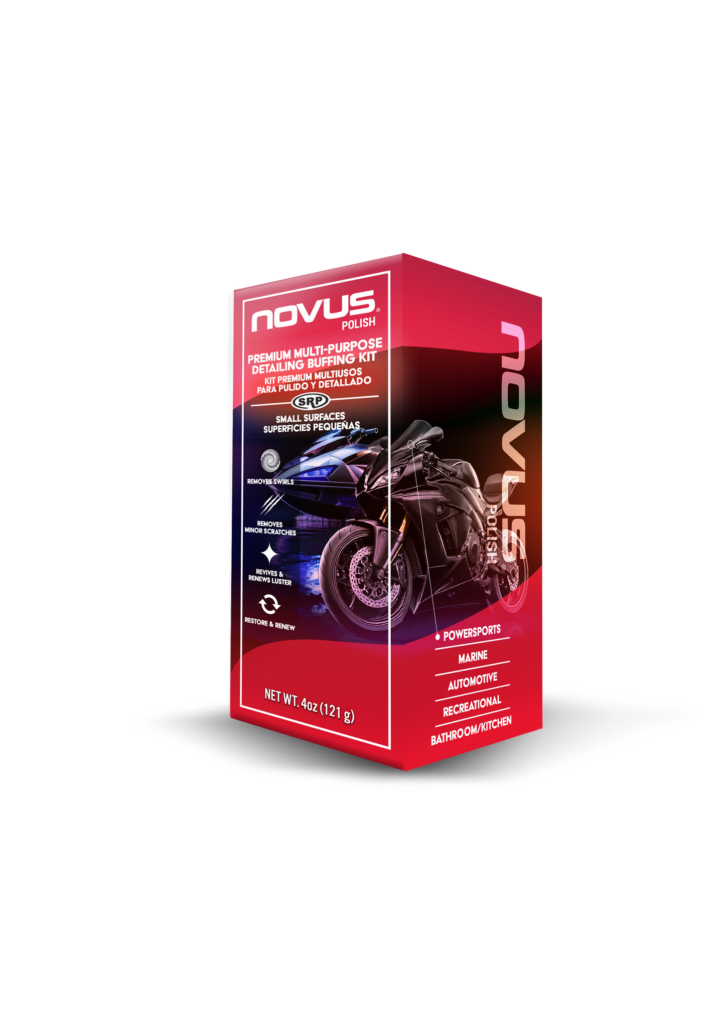 NOVUS Plastic Polish Multi-Purpose Buffing Kit