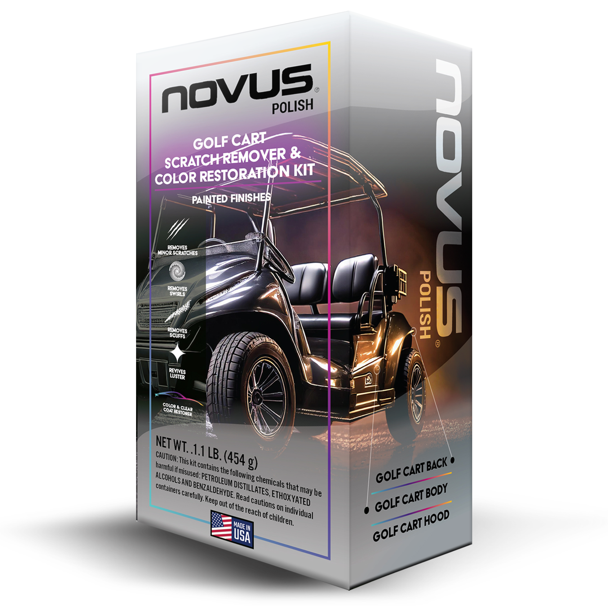 Novus Polish Scratch Remover & Color Restoration Kit - Painted Surfaces