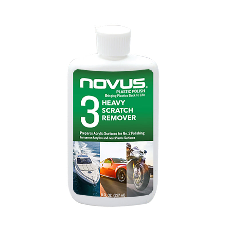 8-oz NOVUS 3: Heavy Scratch Remover - NOVUS Plastic Polish